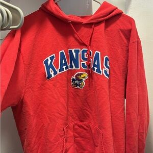 Kansas Kids Red Hoodie